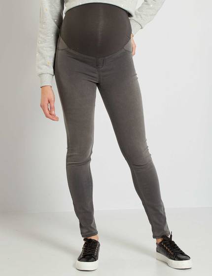 Stretch knit eco-design maternity leggings black – Kiabi Arabie
