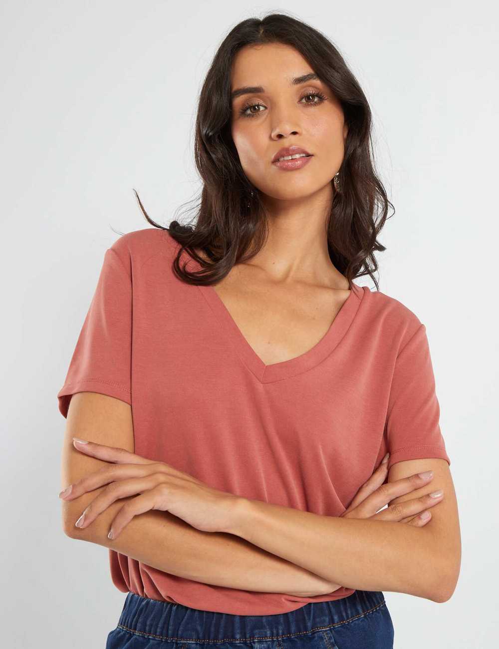 Buy Soft fabric short-sleeved T-shirt Online in Dubai & the UAE