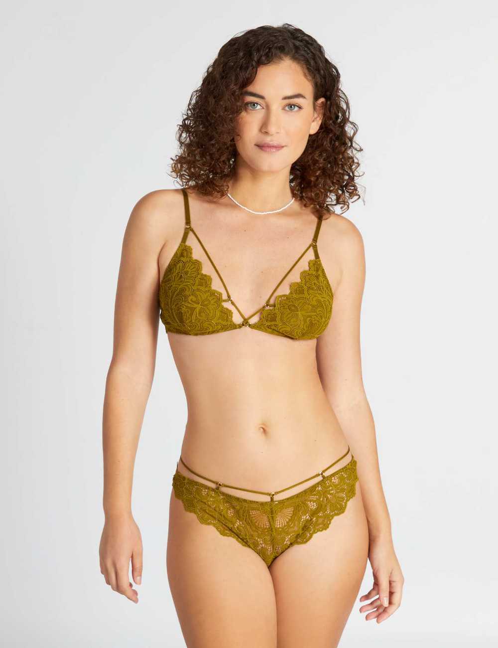 Buy Triangle bra with decorative lacing Online in Dubai & the UAE