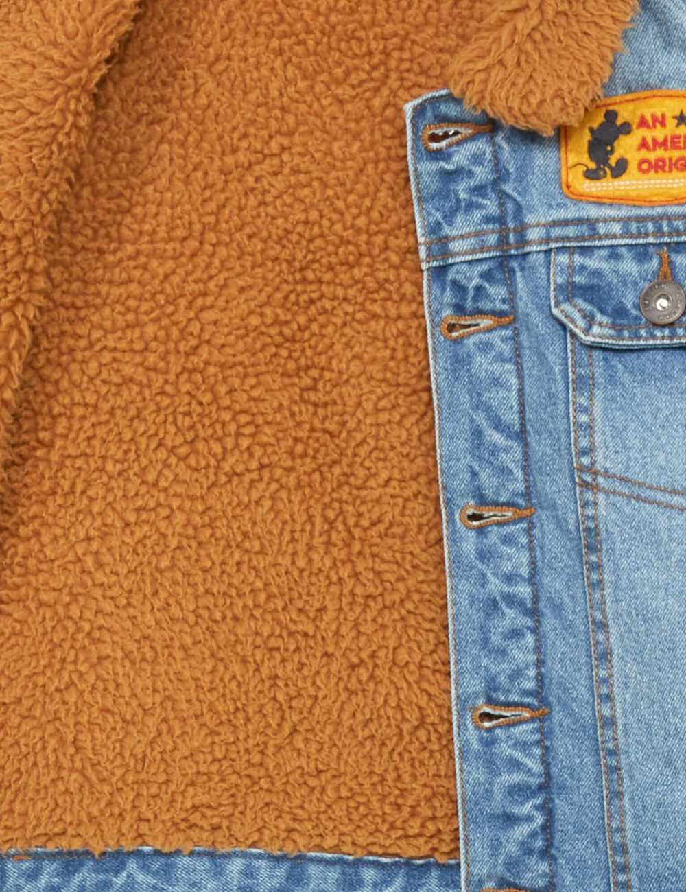 Orange clearance jeans jacket