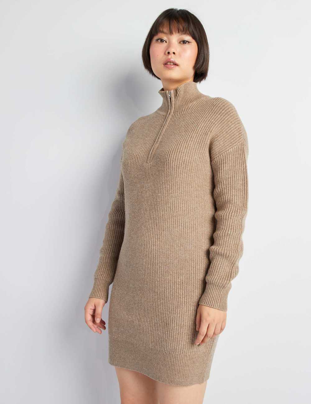 AE Oversized Collared Sweater Dress