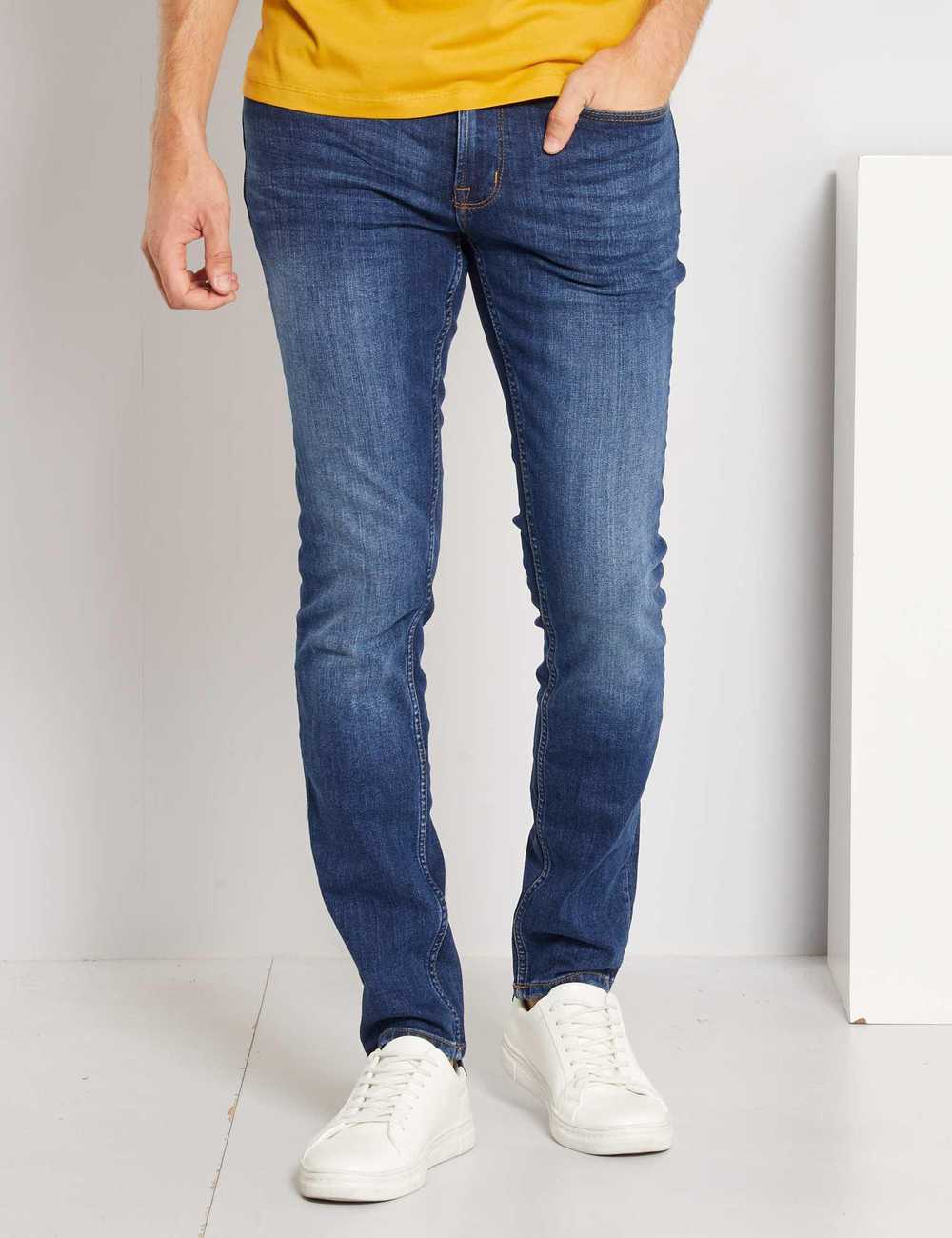 Buy L34 slim-fit eco-design jeans Online in Dubai & the UAE|Kiabi