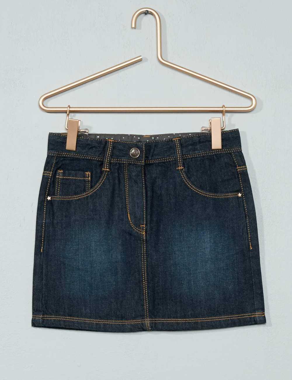 Denim cheap short skirt