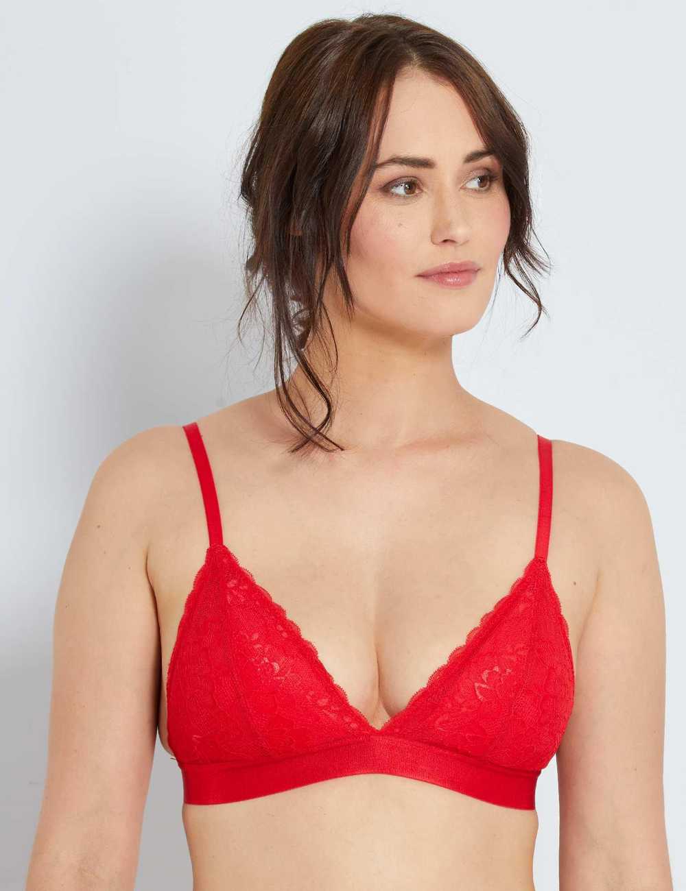 Buy Non-wired padded triangle bra Online in Dubai & the UAE