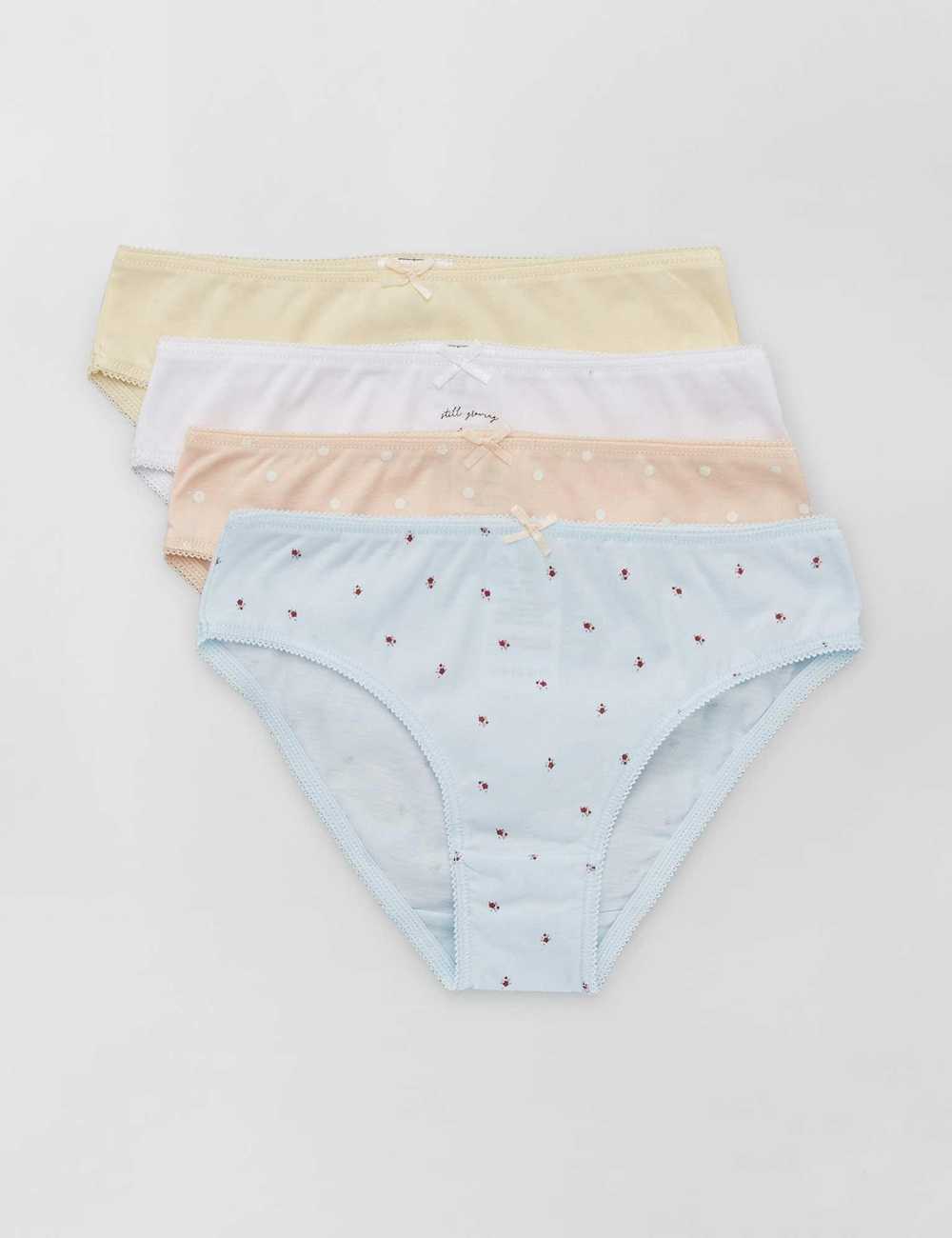 Buy Jersey briefs with pretty bow - Pack of 4 Online in Dubai & the  UAE