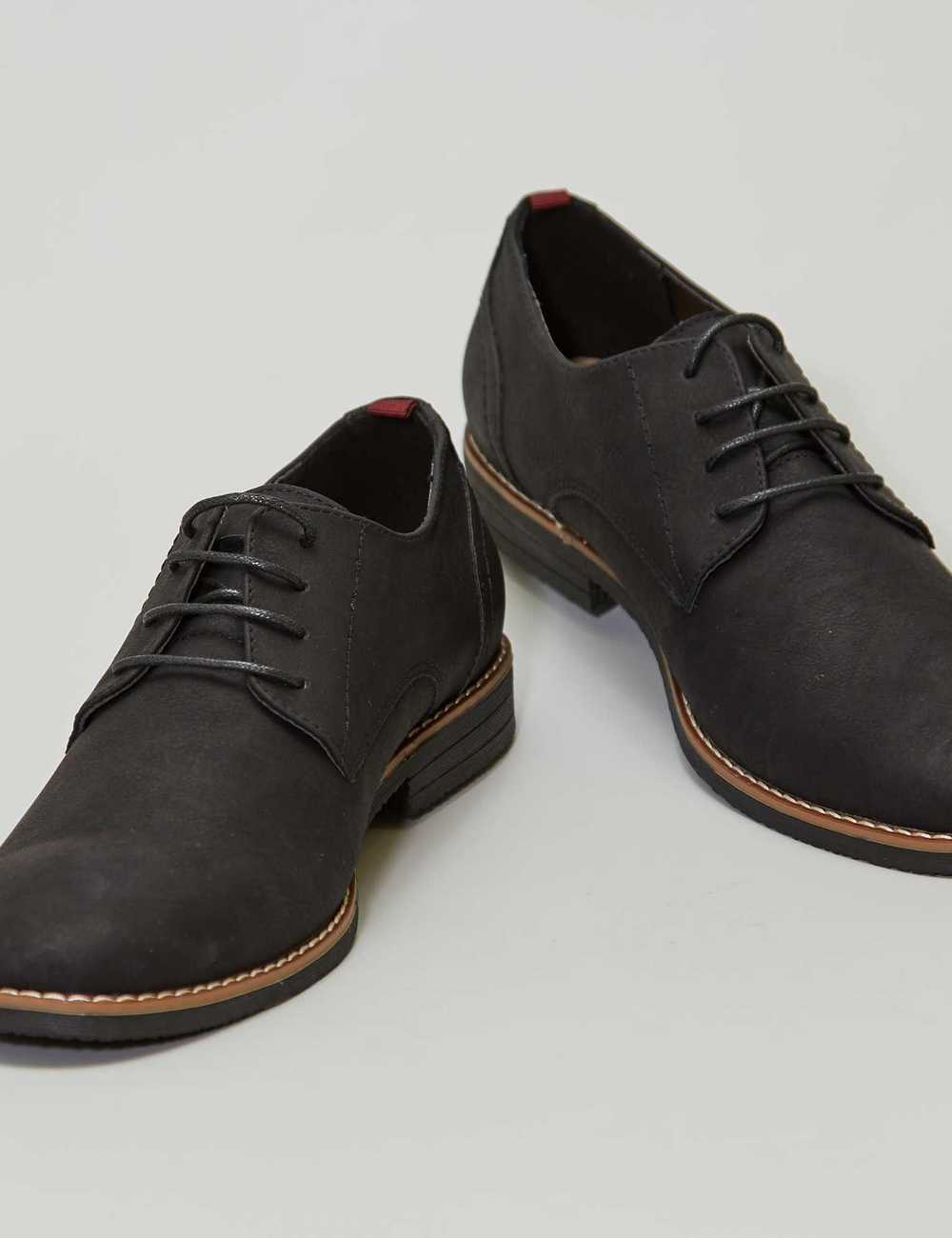 Plain black clearance dress shoes