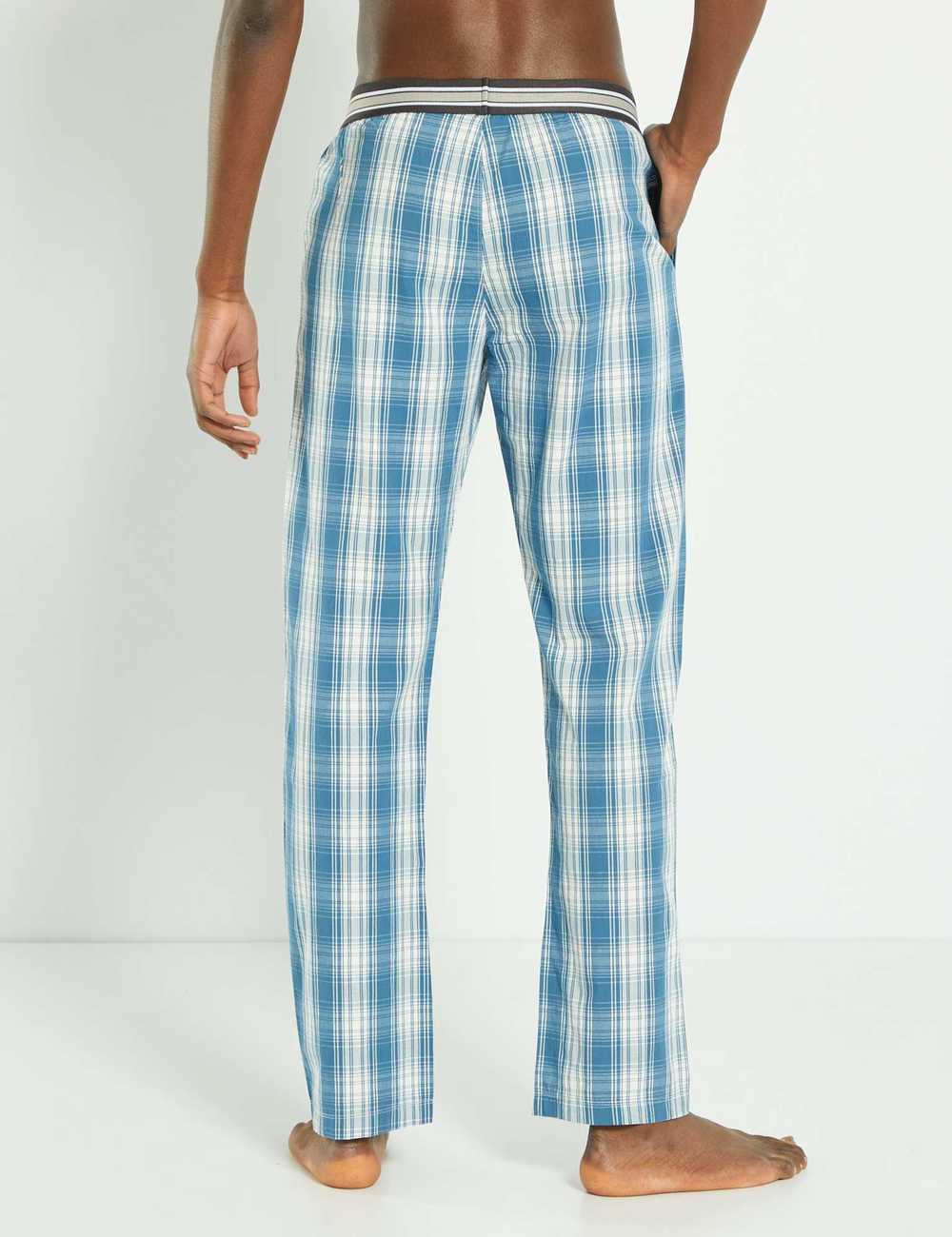 Twill pyjama bottoms