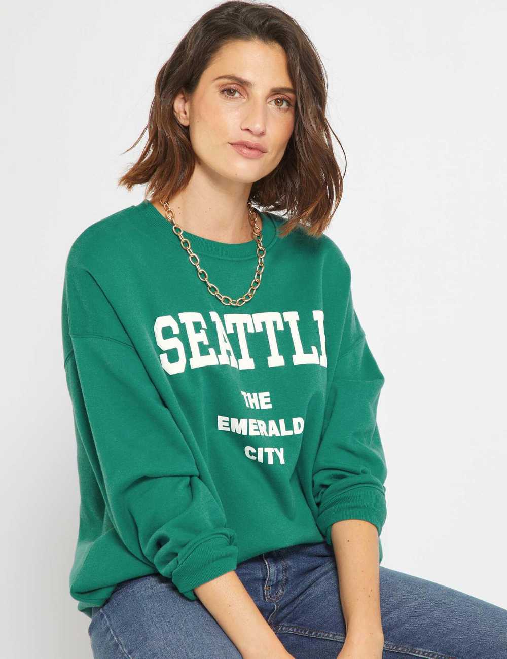 Varsity sale style sweatshirt