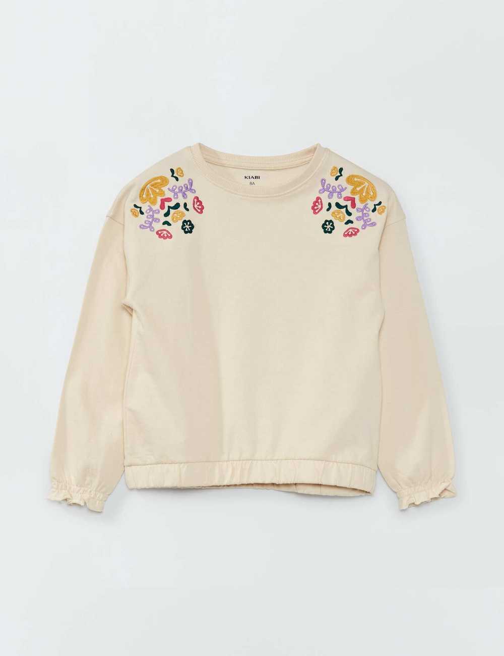 Buy Embroidered Sweatshirt Online In Dubai The Uae Kiabi