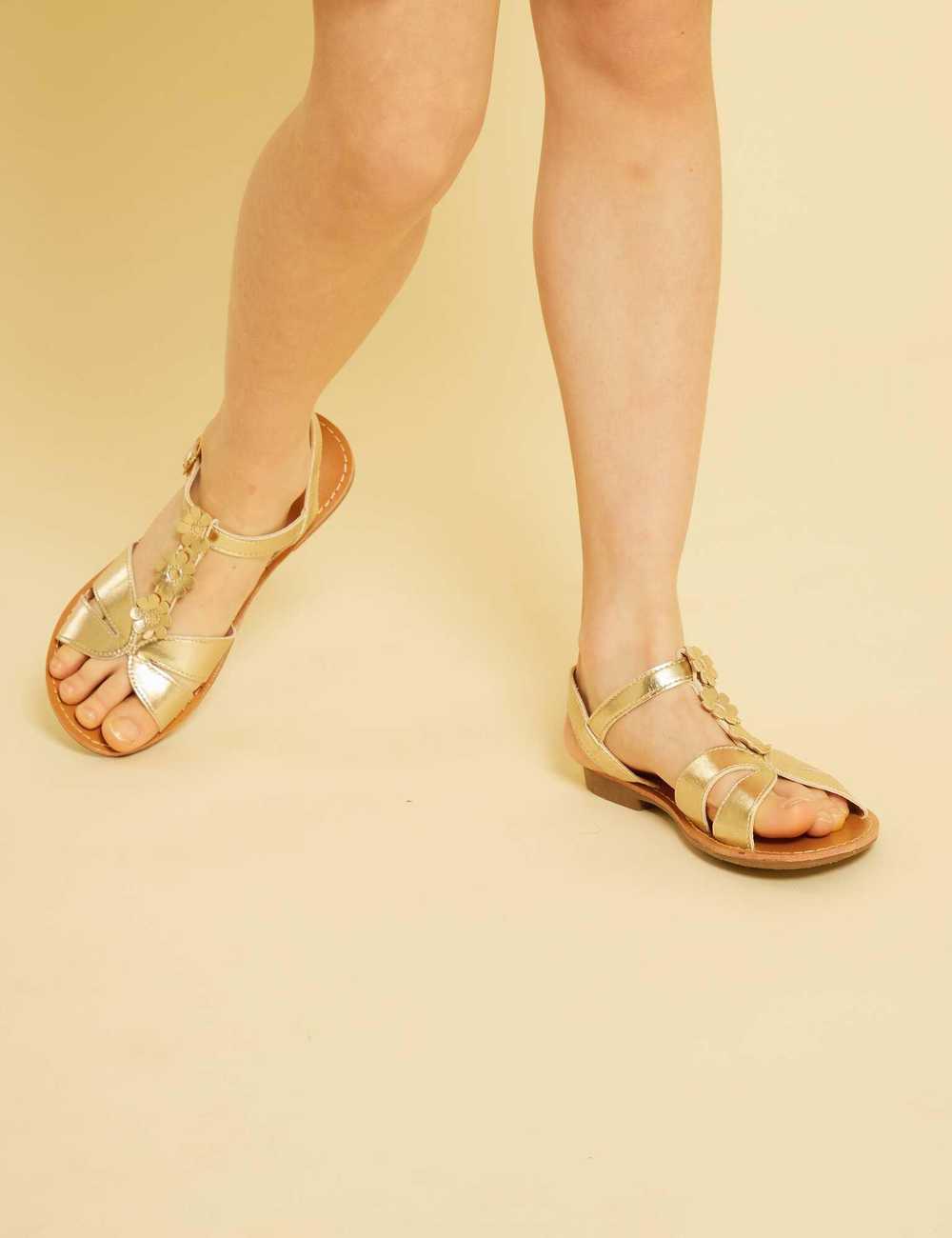 Leather Dubai Tan Mens Casual Sandal, Size: 6-10